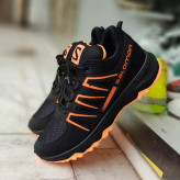 کتانی سالمون ست زنانه مردانه  مشکی سفید