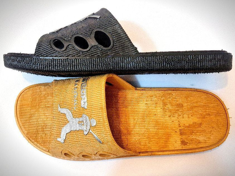 دمپایی نرم ژله ای مردانه ضد لغزش