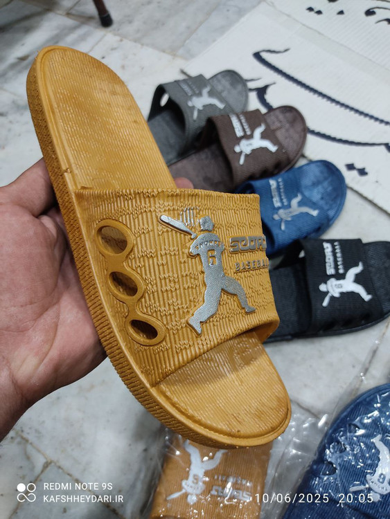 دمپایی نرم ژله ای مردانه