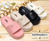 دمپایی لژدار زنانه زیره پهن