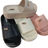 دمپایی لژدار زنانه زیره پهن