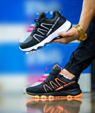 کتانی سالمون ست زنانه مردانه  مشکی سفید