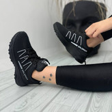 کتانی سالمون ست زنانه مردانه مشکی تمام