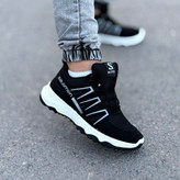 کتانی سالمون ست زنانه مردانه  مشکی سفید