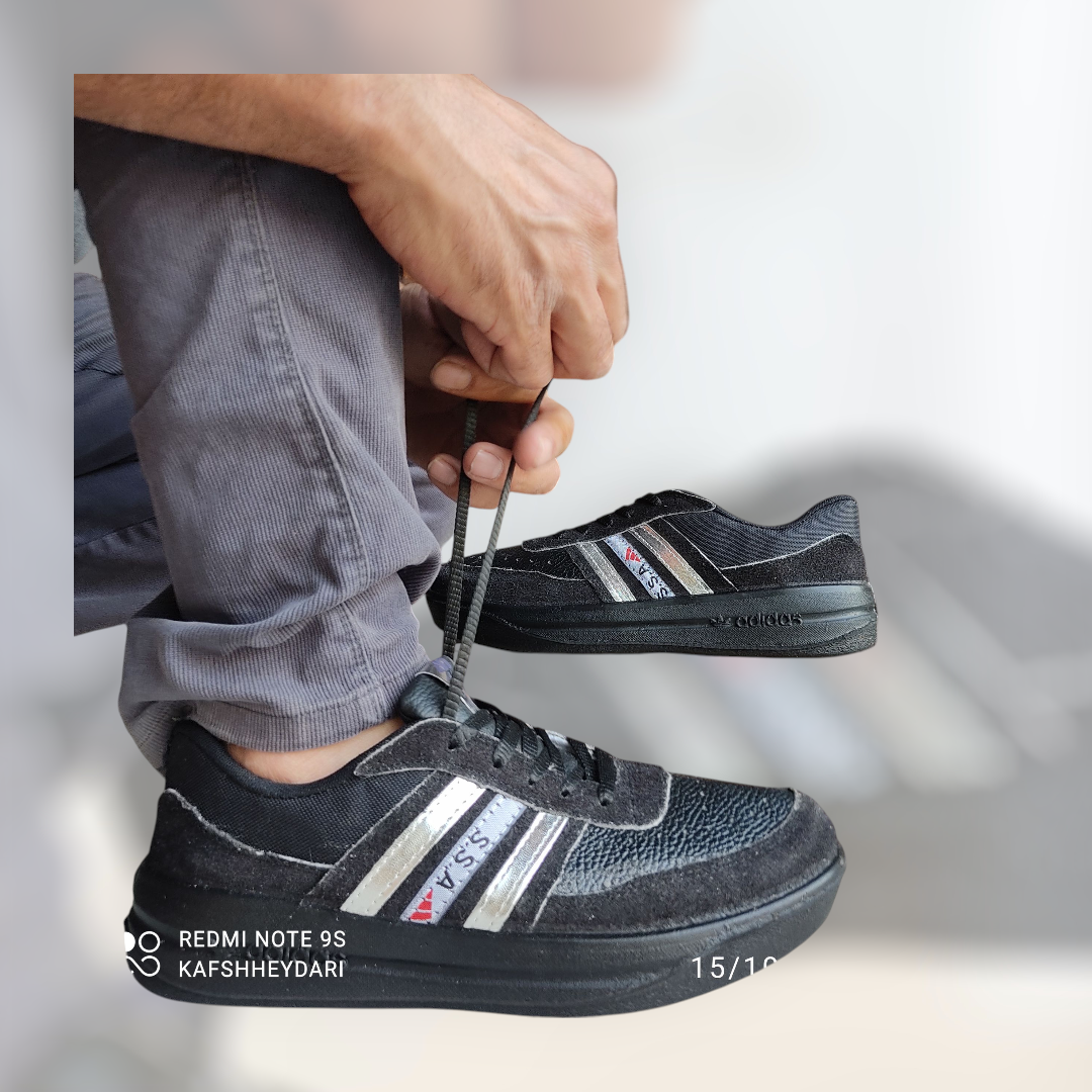 کفش کار انفالوس مردانه چرم طبیعی SSAوSFS