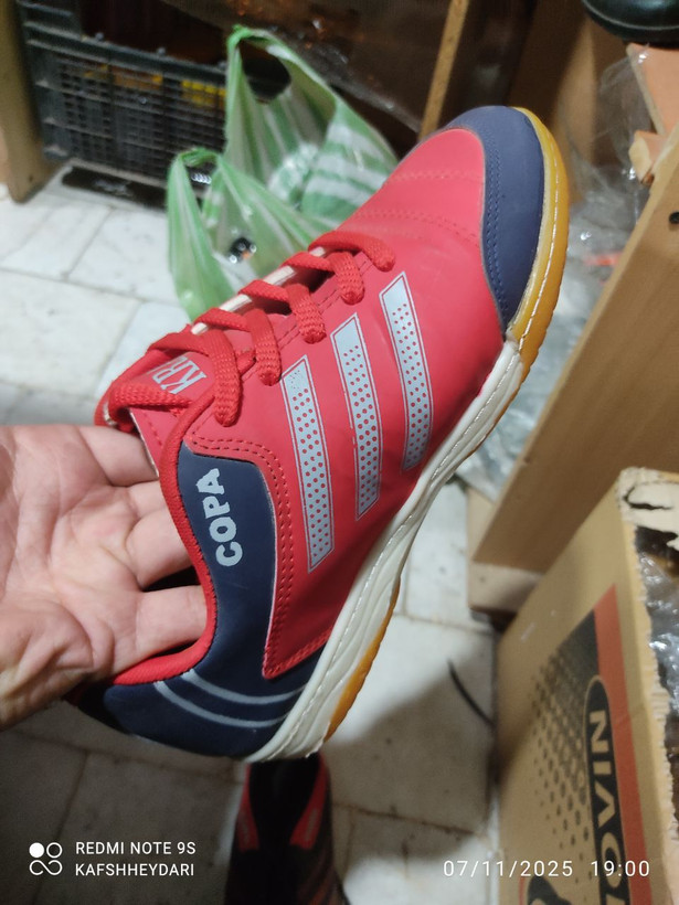 کفش ورزشی سالنی فوتسال مدل آدیداس کرال copa سایز 35تا45 - تصویر 9