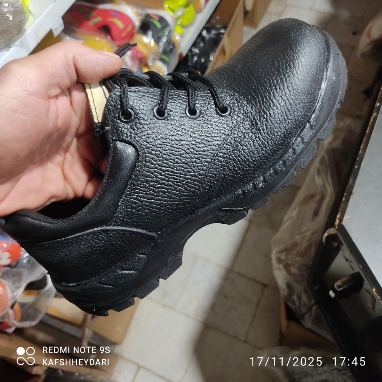 کفش ایمنی نگهبان مدل ماموت پنچه فولادی