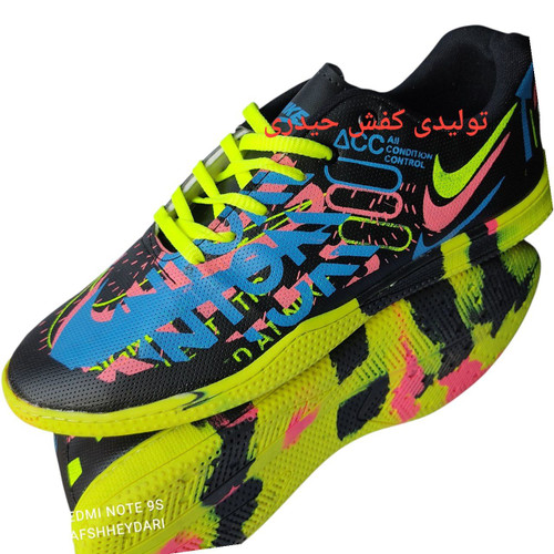 کفش فوتسال سالنی طرح نایک زیره لاستیک ضدلغزش سایز36تا45