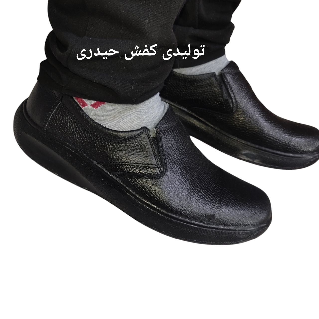 کفش طبی راحتی چرم مردانه