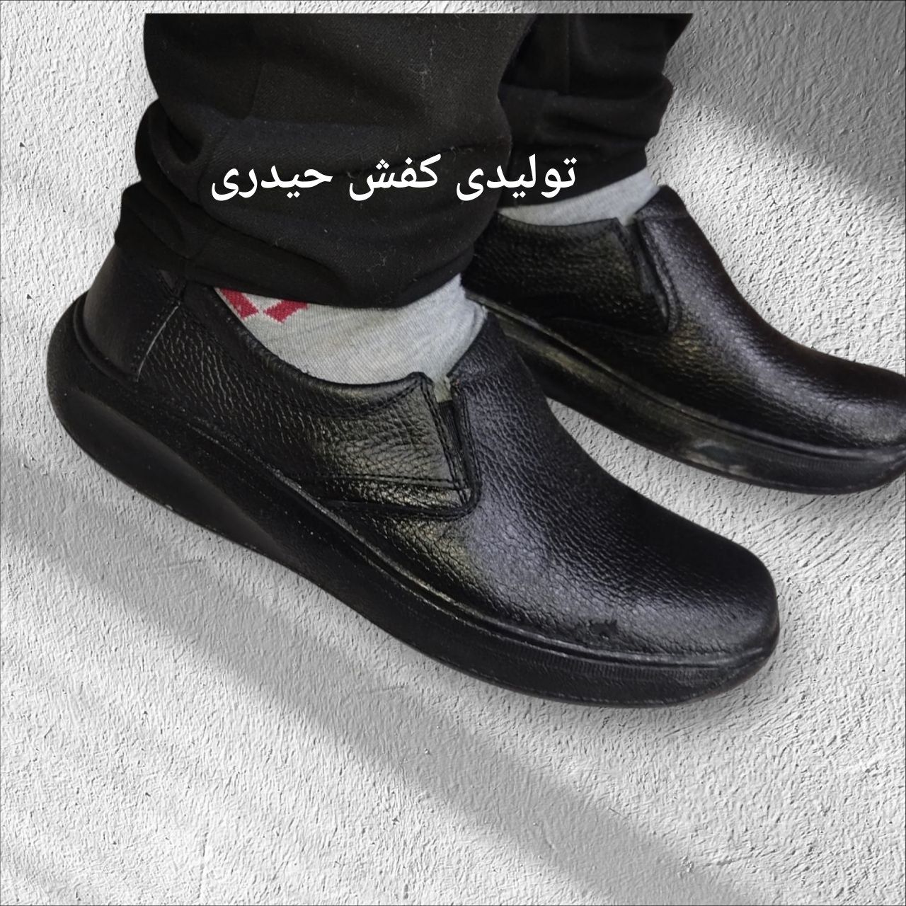 کفش طبی راحتی چرم مردانه