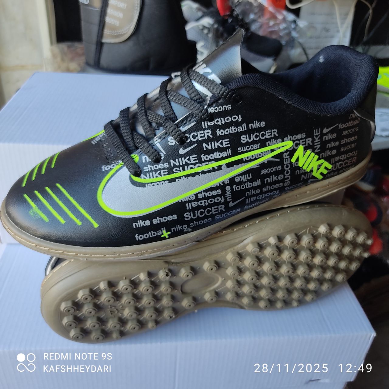 کفش ورزشی فوتبال مردانه چمنی مصنوعی نایک NIKE SUCCER