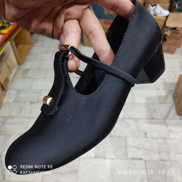 کفش مجلسی پاشنه سه سانتی زنانه