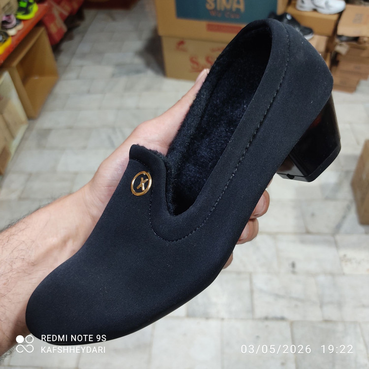 کفش مجلسی زنانه پاشنه سه سانتی مدل ساده